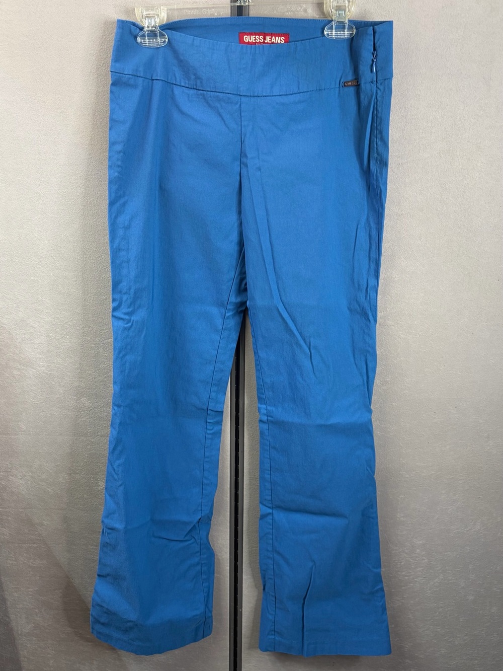 Vintage GUESS Jeans Women’s  Blue Stretch Bootcut Career Pants Size 32 Y2K